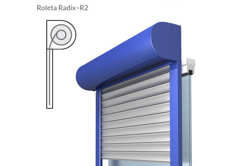 RADIX - hliníková predokenná roleta